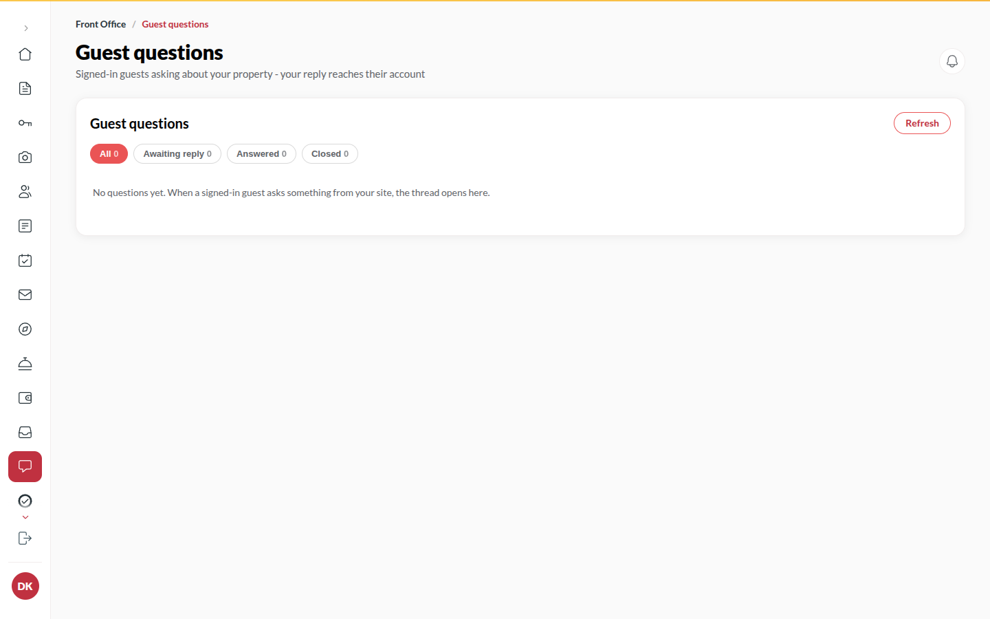 Screenshot: a question thread with the reply box